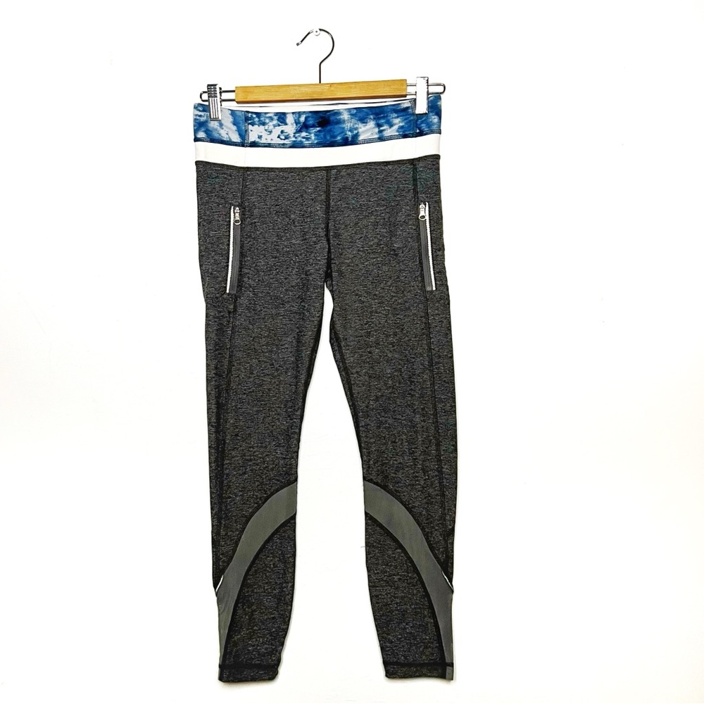 Lululemon | Grey & Blue Inspire Tight Leggings